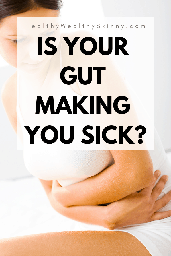 It is not hard to see the signs your gut health is bad. Your Gut Health is essential to the health of your entire body. Find out how long it takes for your gut to heal and foods that promote healthy gut flora. You can heal your gut naturally. #guthealth #HWS #healthywealthyskinny