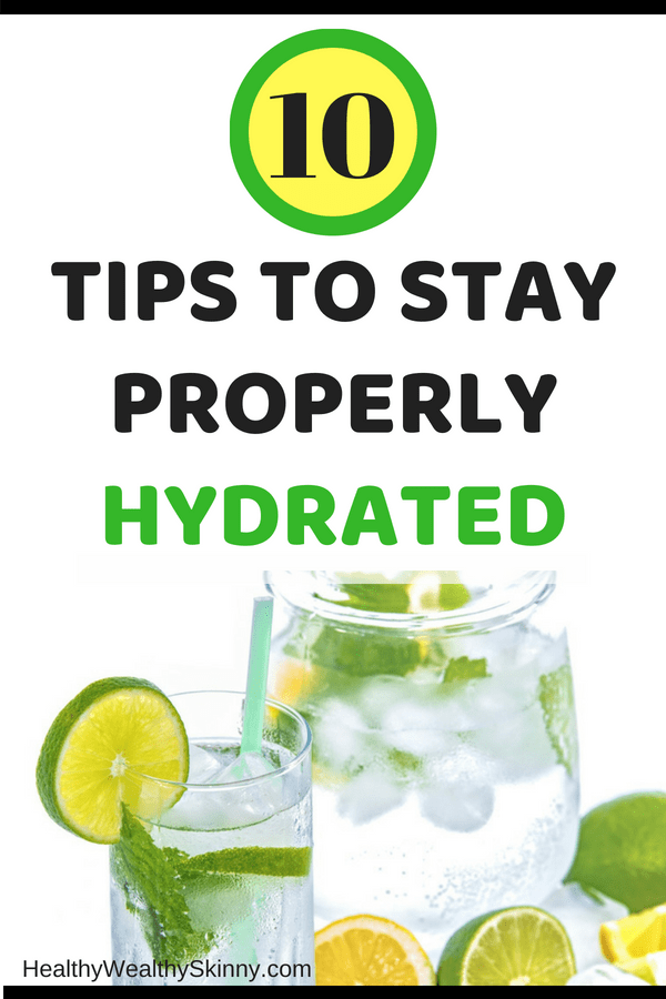 Tips to Stay Properly Hydrated