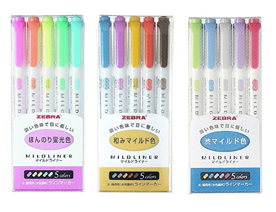 Bullet Journal Supplies - Highlighters