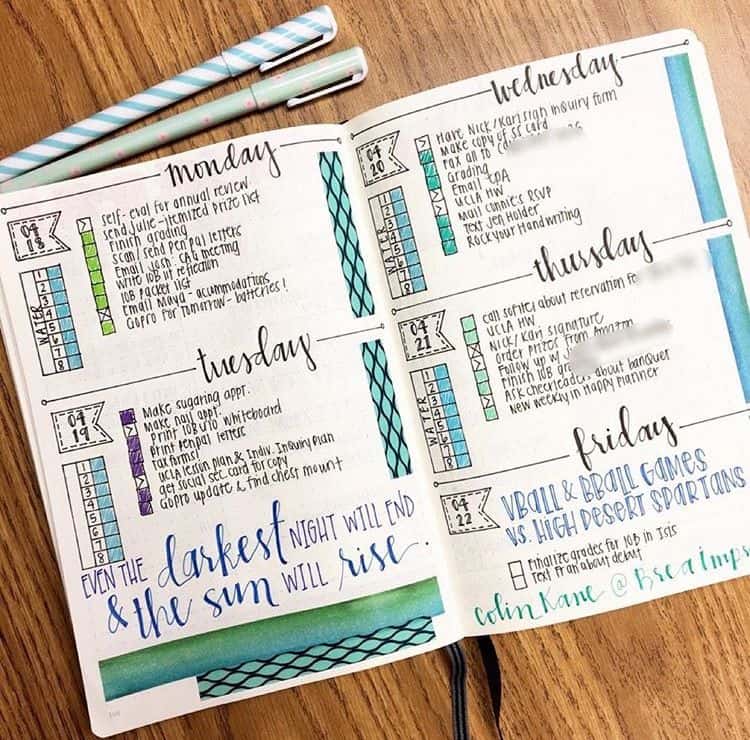 Bullet Journal Supplies - Washi Tape for Decorating