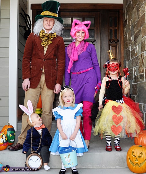 Family Halloween Costume Ideas - Alice In Wonderland
