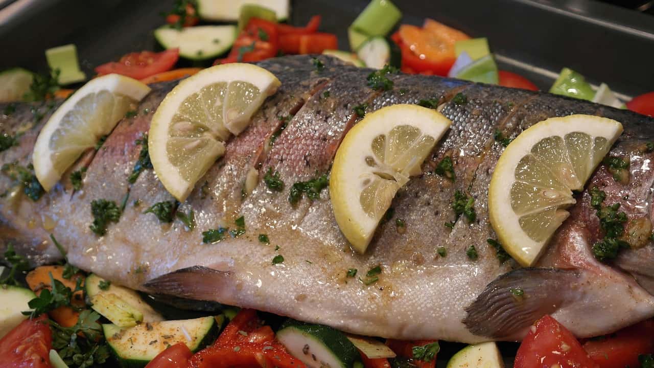 Foods that start with t - Trout