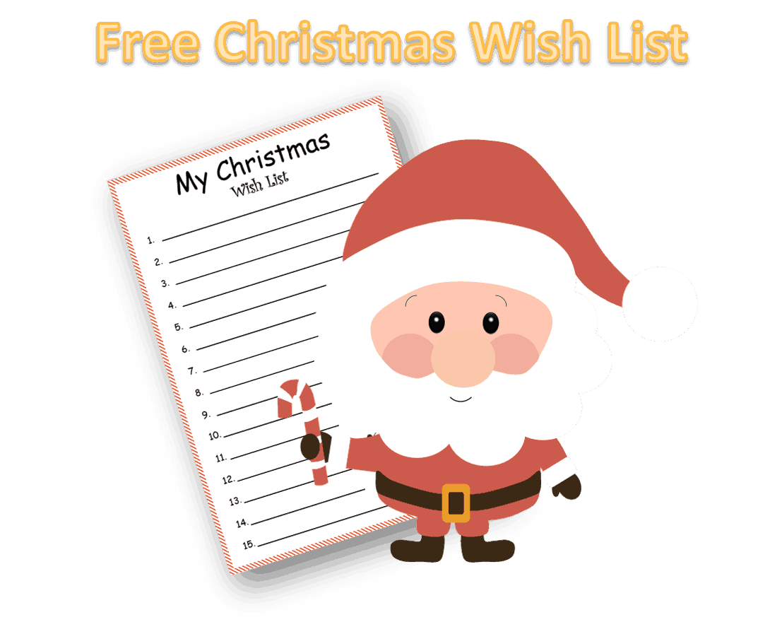 Free Christmas Wish List