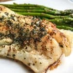 Super Easy Atlantic Cod with Garlic-Herb Butter