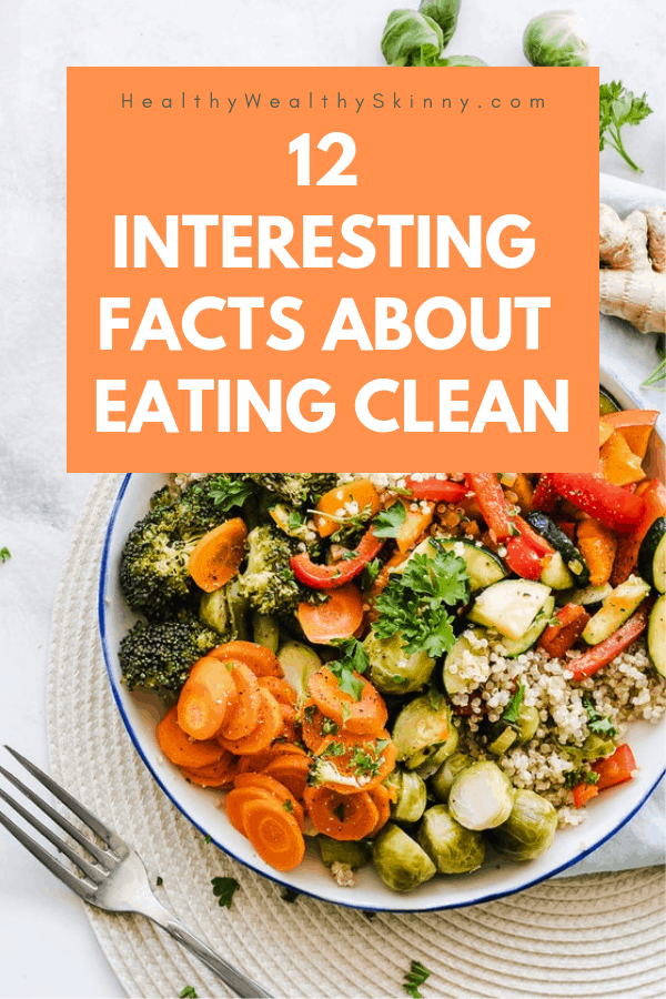 Ready for some interesting facts about eating clean? I'm sure you've wondered... can changing your diet make you feel better. Once you start eating clean you will notice immediate changes to your body. Clean eating benefits your skin and many other parts of your body. #cleaneating #eatingclean #HWS #healthywealthyskinny