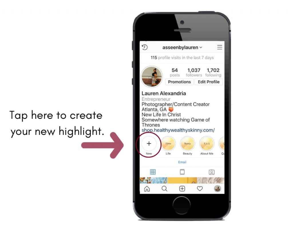 Free Instagram Highlight Covers - Spice up you IG account by following the lead of your favorite Instagram Influencers.  Find out how to create instagram stories and how to save them as instagram story highlights.  Get a set of free Instagram Story Highlight icons to use on your IG account.  Then browse our inventory of IG Story Highlight covers from our shop. #ighighlightcovers #ighighlights #instagramstorycovers #instagramstoryicons #HWS #healthywealthyskinny