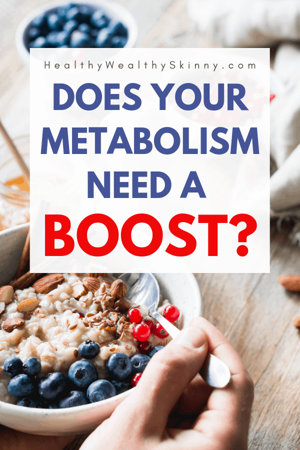 High Metabolism - Do you have a fast metabolism or a slow metabolism? Discover the signs of a high metabolism and the signs of a low metabolism. Find out your metabolism type and how to raise your metabolism with some metabolism boosting tips. #highmetabolism #fastmetabolism #raisemetabolism #lowmetabolism #slowmetabolism #HWS #healthywealthyskinnny