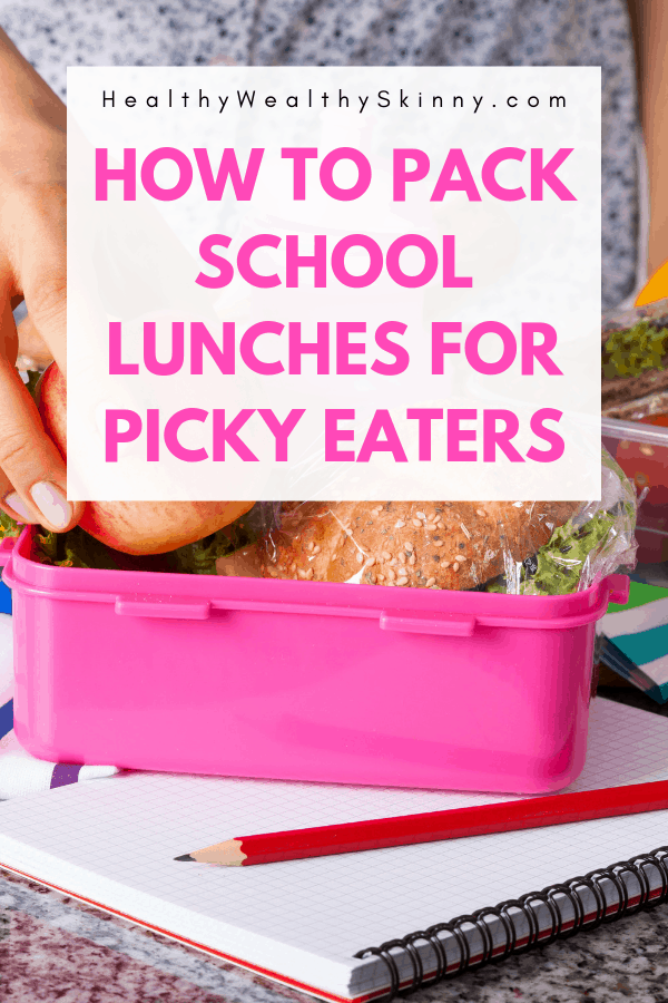 How to Pack School Lunches for Picky Eaters - It's back to school time. If you have picky eaters a big part of your daily routine is coming up with school lunch ideas for picky eaters. Discover how to pack school lunches for your picky eaters. This will help you pack school lunches that your kids will actually eat. #schoollunchideas #lunchideasforpickyeaters #pickyeaters #backtoschool
