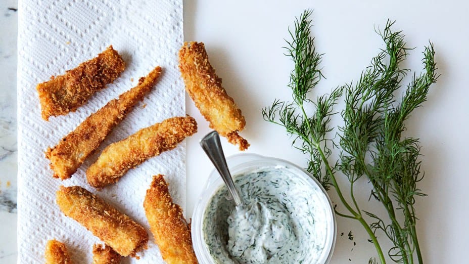 Crispy Fish Sticks by Bon Appetite