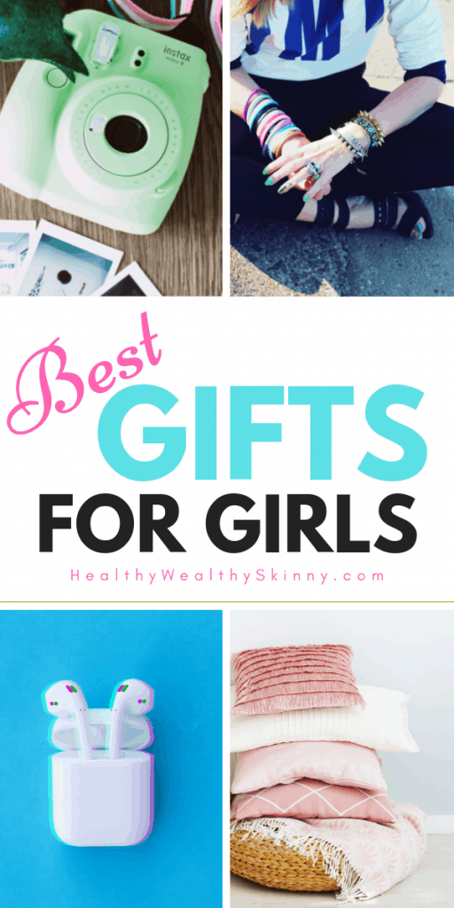 Best Gifts For Girls | Check out this gift buying guide for girls. Find the perfect electronic, beauty, craft, or room decor gift for girls of all ages. #giftsforgirls #giftsfor11yearoldgirls #preteengifts #preteengirls #girlschristmasgifts #girlsgiftideas #HWS #healthywealthyskinny