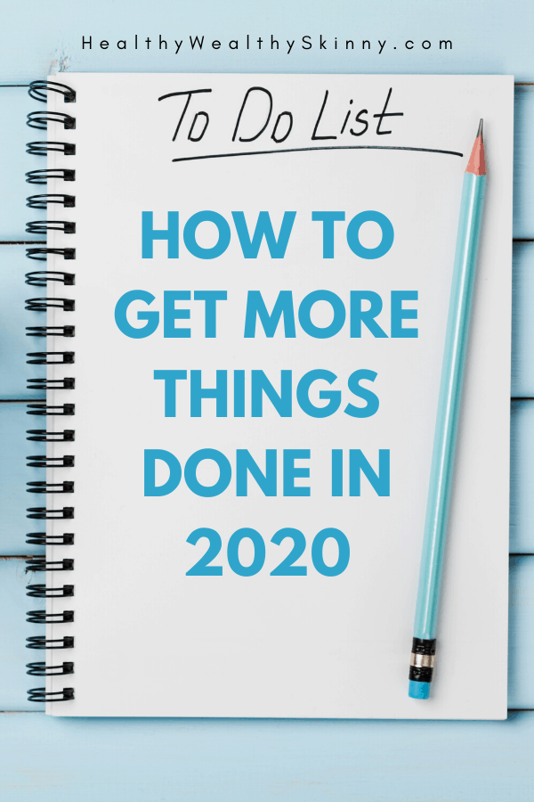 How to get more things done in 2020.  Be more productive by prioritizing your tasks with the Eisenhower Matrix. Figure out what's urgent and important so you can do, plan, delegate, and eliminate. #productivity #todo #trello #HWS #healthywealthyskinny