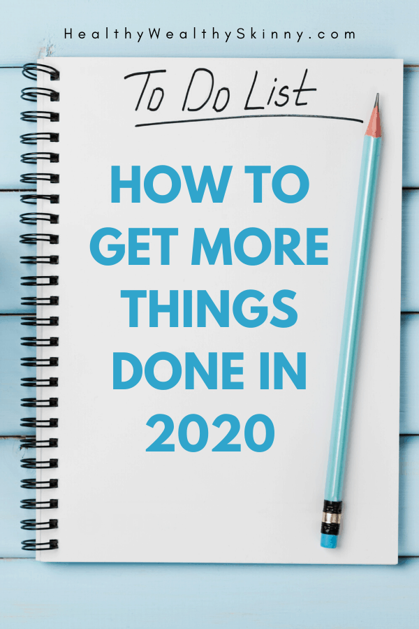 How to get more things done in 2020. Be more productive by prioritizing your tasks with the Eisenhower Matrix. Figure out what's urgent and important so you can do, plan, delegate, and eliminate. #productivity #todo #trello #HWS #healthywealthyskinny