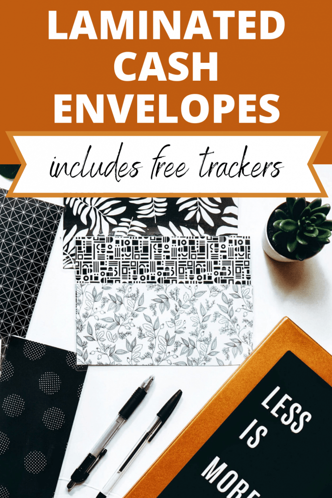 Multiple sets of Cash Envelopes in a variety of designs. 9 Budget Envelopes Laminated Cash Envelope System for Cash Savings Plus 9 Free Trackers. Great for the Cash Envelope Budget and Sinking Funds. #cashenvelopes #cashenvelopebudget #laminatedcashenvelopes