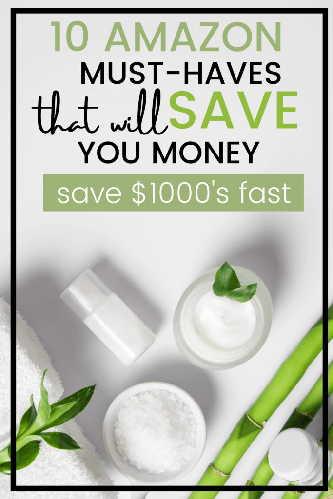 Amazon not only helps you save money on items you need, they have some items that will help you save money in the long wrong. These 10 Amazon must haves will save you thousands of dollars fast by eliminating items you are wasting money on.