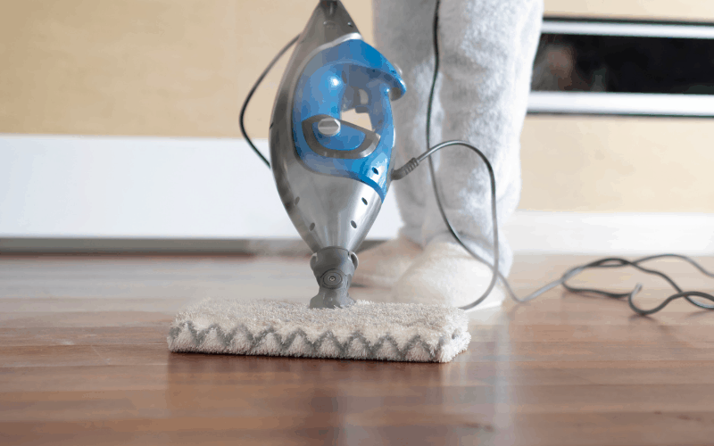 Save Money by investing in a Steam Mop.  Stop paying for expensive clearners.